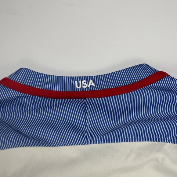 Nike USA Soccer Jersey Men’s S Dri-Fit White Blue Short Sleeve 2016 Lightweight - Picture 11 of 11